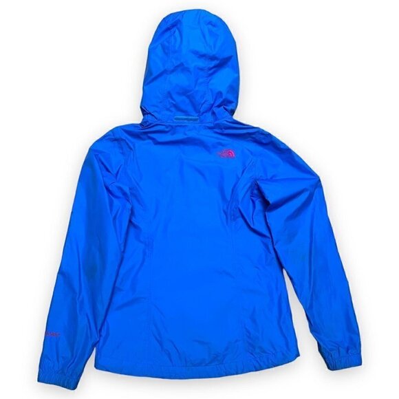 The North Face HyVent Bright Blue Pink Light Designer Outdoor Jacket - Womens XS - Picture 3 of 5